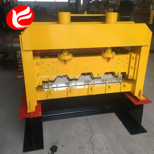 H75 zinc steel floor deck roll forming machine